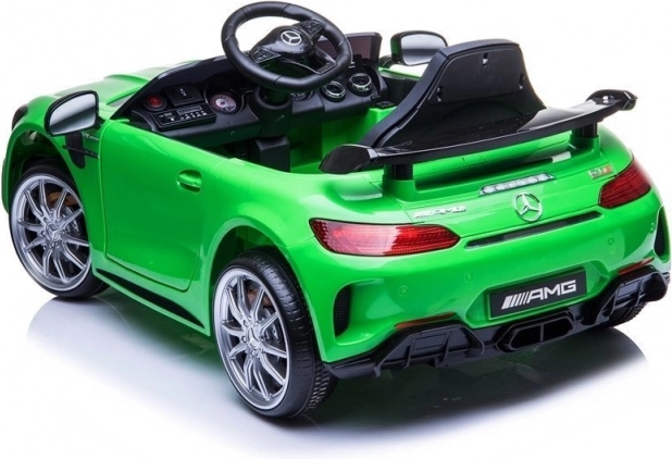 Dětské auto na baterii Mercedes GTR zelené