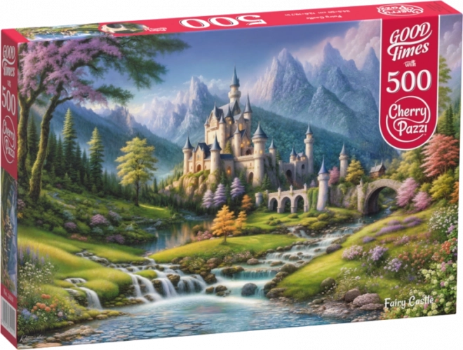 Puzzle Pohádkový hrad 500 dílků Cherry Pazzi