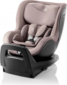 Autosedačka BRITAX RÖMER Dualfix Pro M Style Dusty Rose – otočná 360°, i-Size 61–105 cm