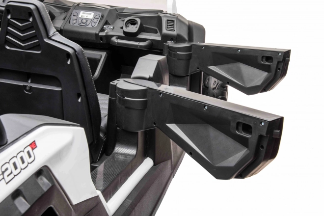 Čtyřmístná bugina ATV RACING UTV2000 s li-ion baterií – červená