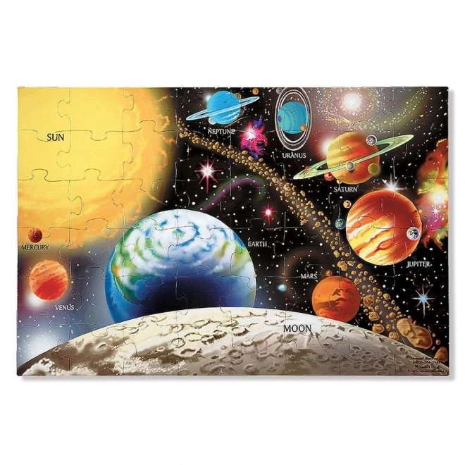 Podlahové puzzle Sluneční soustava - 48 dílků