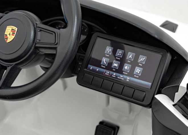 Dětské auto Porsche 718 – Bílé
