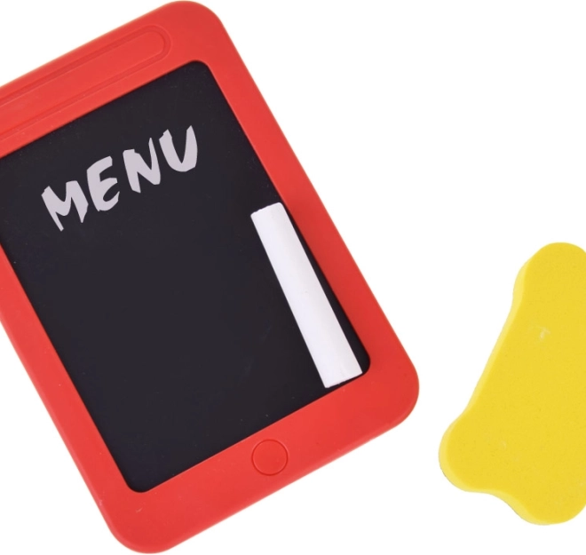 Křídová tabule na menu a vzkazy