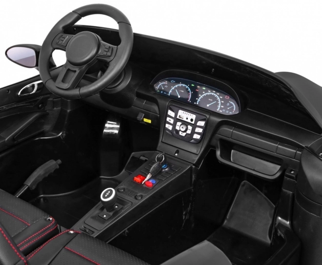 Perfektní elektrické auto pro dvě děti s nafukovacími koly