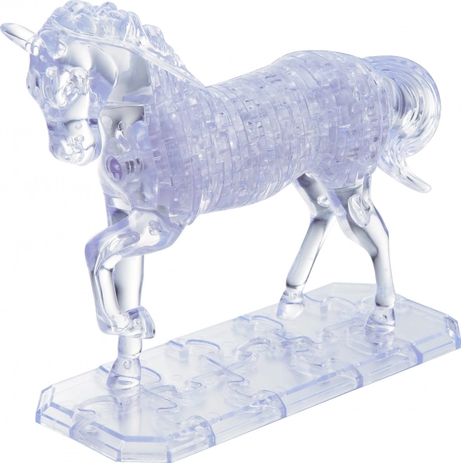 Skládačka 3D Crystal puzzle Kůň 100 dílků
