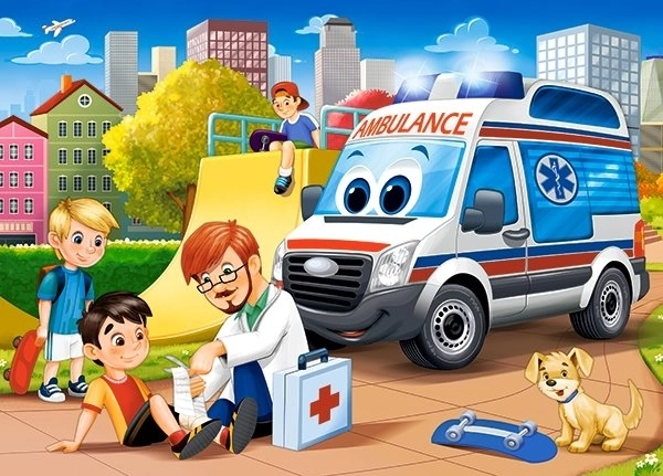 Puzzle 60 Dílků První Pomoc