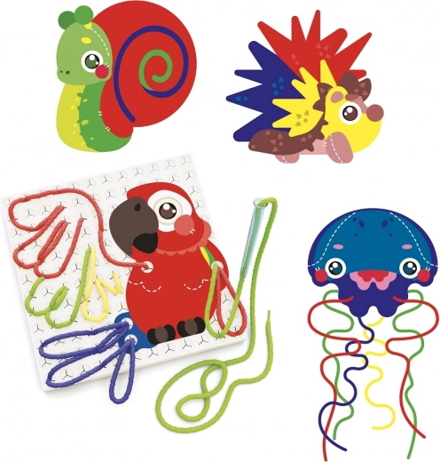 Barevné motivy zvířátek