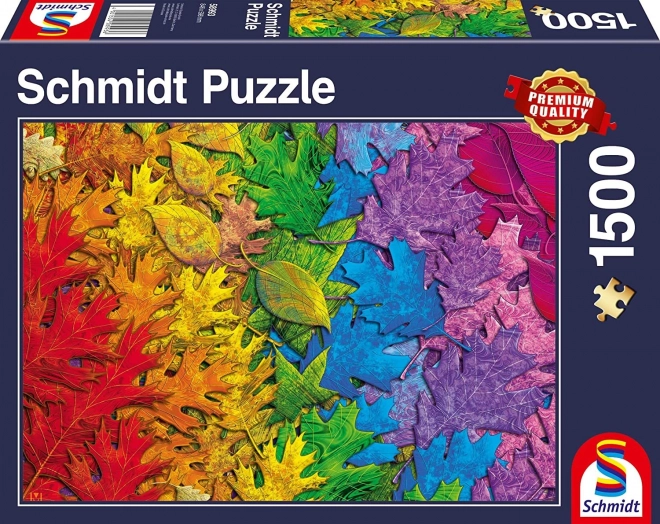 Puzzle Barevné Listí 1500 dílků