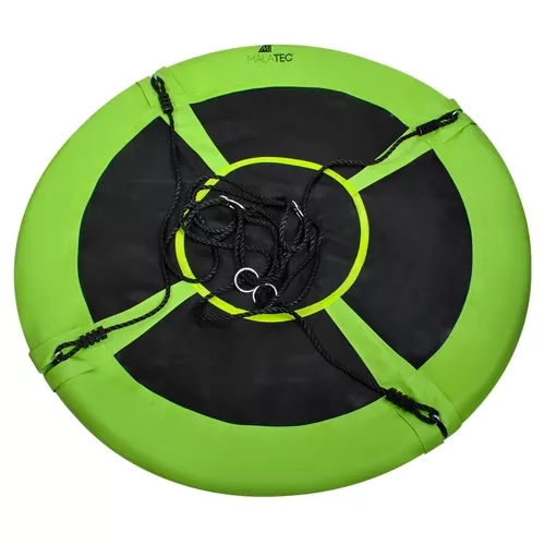 Houpačka Čapí hnízdo 120cm zeleno-černá 23515
