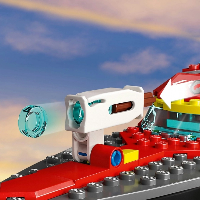 LEGO® City 60373 Hasičská záchranná loď a člun