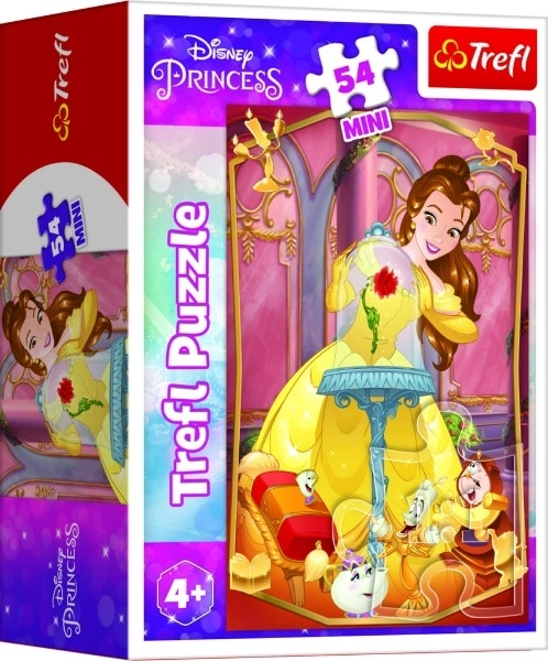 Minipuzzle Krásné princezny/Disney Princess 54 dílků
