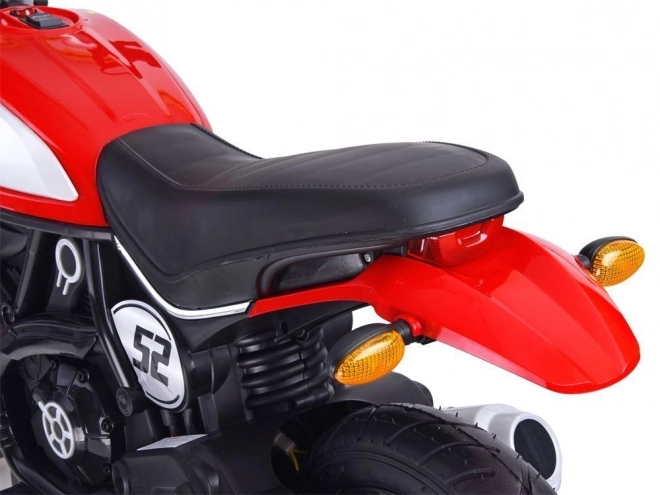 Motorka na baterie Street Bob pro děti – Černá
