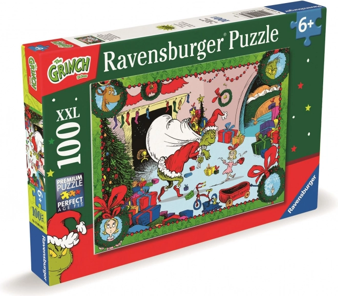 Puzzle Grinch 100 dílků