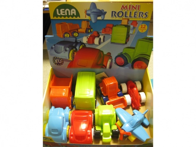 Autíčka Mini Rollers pro nejmenší děti