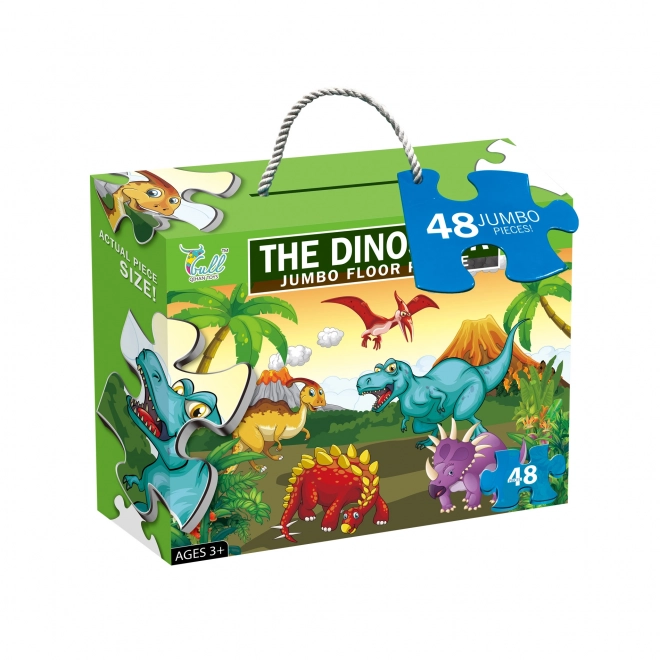 Podlahové puzzle Dinosauři maxi