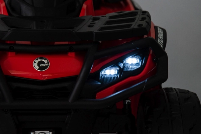 Dětský elektrický čtyřkolový vůz Can Am Outlander s pilotem