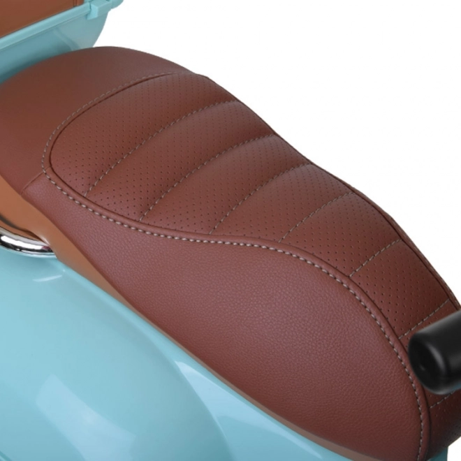 Elektrický skútr Vespa GTS Super pro děti – Zelená