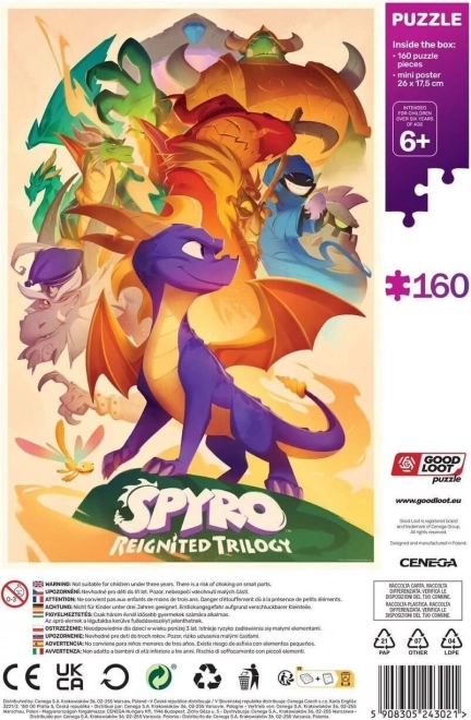 Puzzle Spyro Reignited Trilogy: Hrdinové 160 dílků
