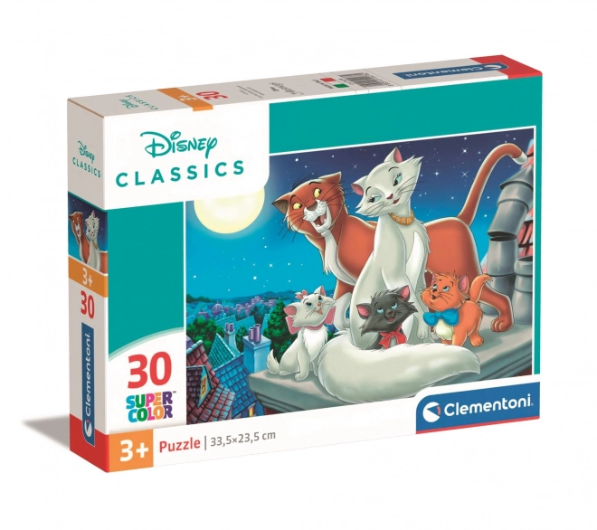 Puzzle Disney Aristokočky 30 dílků