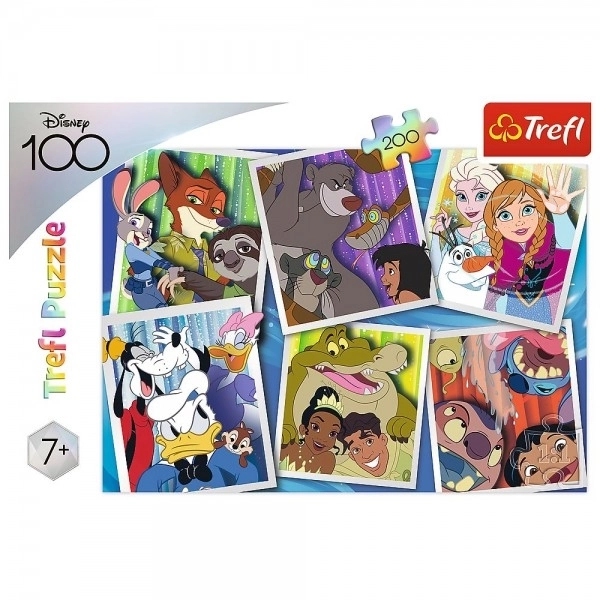 Puzzle 200 dílků Disney hrdinové