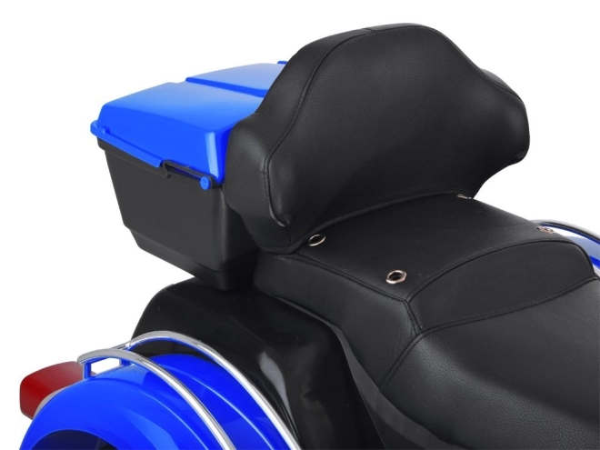 Velký motocykl Chopper na akumulátor pro děti – Červená