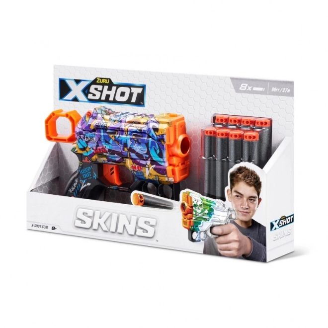 Odpalovací zařízení SKINS MENACE (8 šípů) vzor D