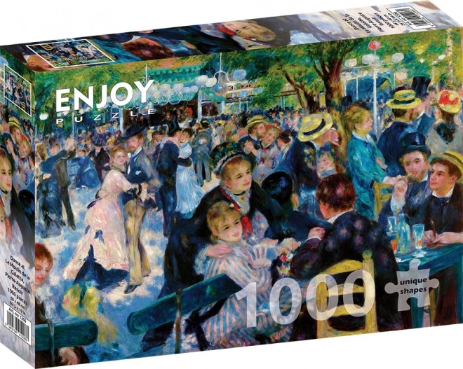 Puzzle Auguste Renoir: Tanec v Moulin de la Galette 1000 dílků