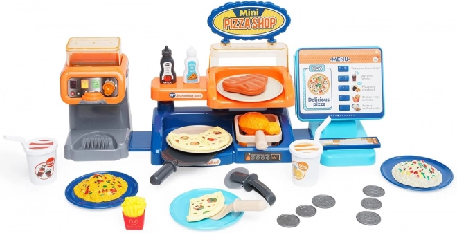 Dětská hrací sada Mini Pizza Shop