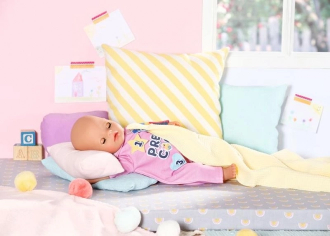 BABY born školkové dupačky s nášivkami pro panenky 36 cm