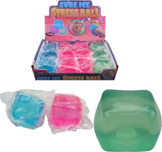 Barevná relaxační kostka 5 cm