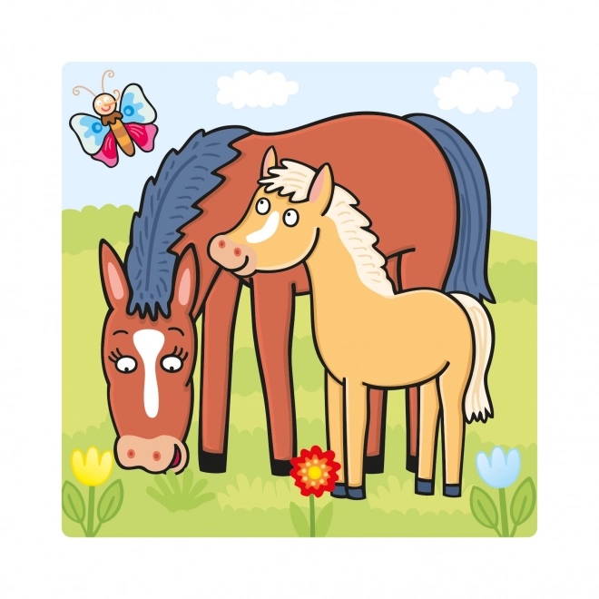 ZVÍŘÁTKA 3-5 baby Puzzle set