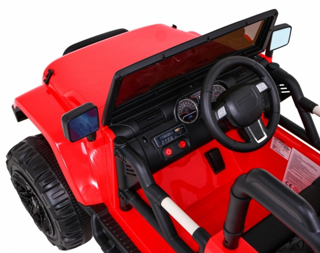 Dětské elektrické auto RAMIZ All Terrain Jeep červené