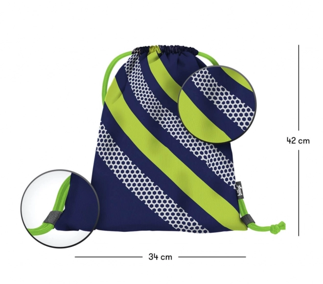 Sáček na cvičky BAAGL s neonovým designem