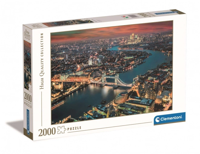 Puzzle 2000 dílků Londýnský pohled z ptačí perspektivy