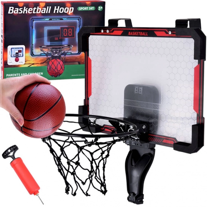 Basketbalová deska sada basketbalový pult + míč SP0809