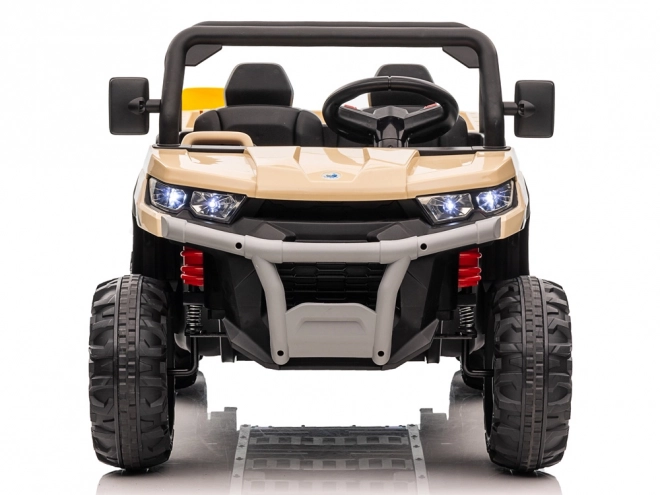 Elektrické autíčko Farmer Truck Speed 900 – Béžová