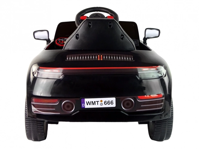 Dětské elektrické auto černé