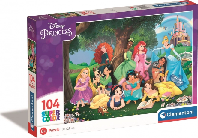 CLEMENTONI Puzzle Disney princezny 104 dílků