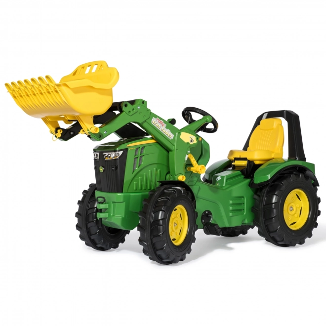 Pedálový traktor RollyX-Trac Premium John Deere s lžící a tichými koly