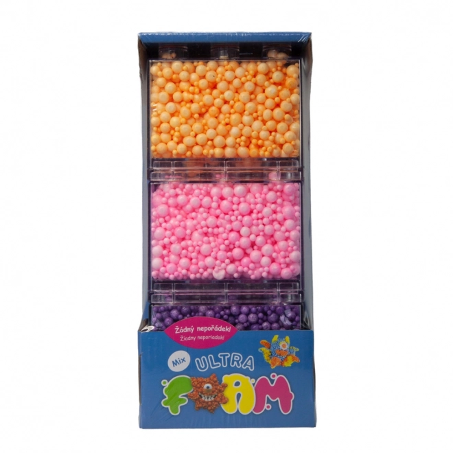 Ultra Foam 3 pack mix (balení 3 kusů růžová, fialová, oranžo