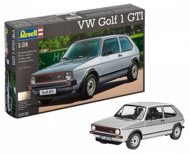 Plastikový model VW Golf 1 GTI