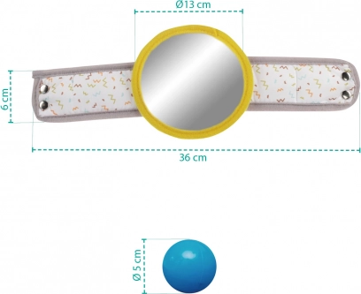 Kontrastní barvy a bezpečné materiály