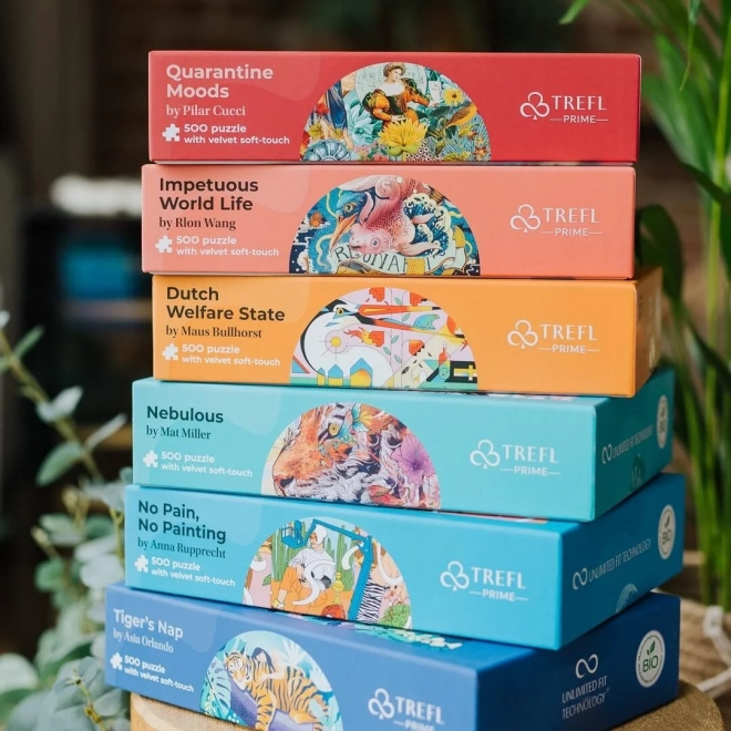 Puzzle 500 prvků UFT VELVET Nizozemský sociální stát