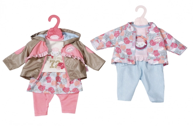 Baby Annabell cestovní šatník pro panenky tyrkysový