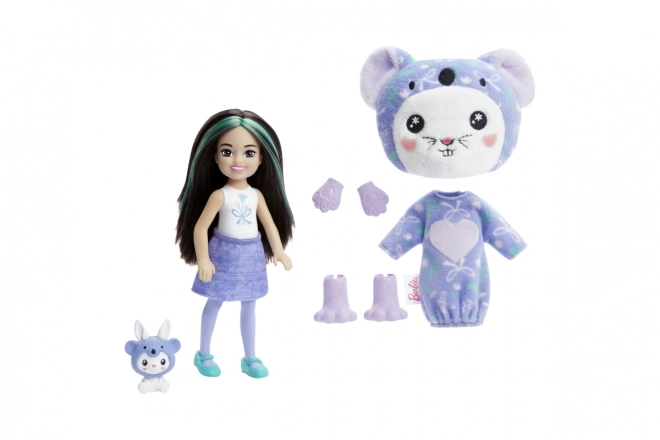 Panenka Barbie Cutie Reveal Chelsea Bunny - Koala