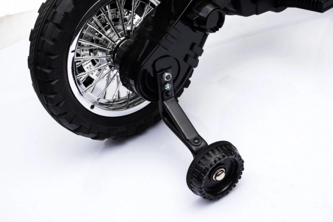 Dětské kolo Cross Battery vehicle Green + Assist wheels + LED sounds