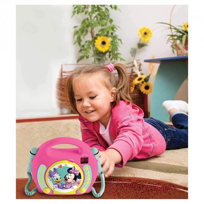 Přenosný CD přehrávač pro děti Minnie Mouse