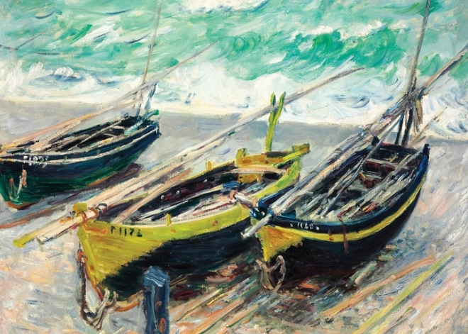 Interdruk Puzzle Art: Tři rybářské lodě 1000 dílků