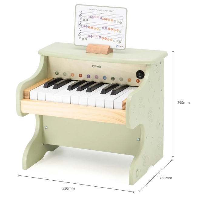 Dřevěné piano Viga pro děti