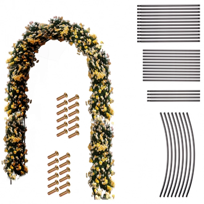 Zahradní kovová pergola oblouk 240 cm